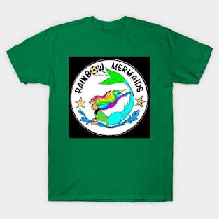 Rainbow Mermaids Logo T-Shirt